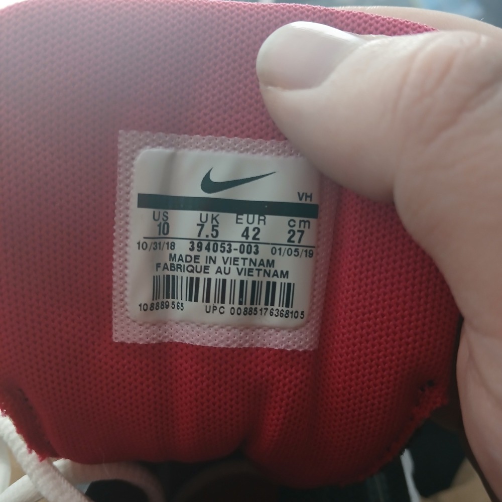 Nike Initiator Running Shoes 10 Black Pink Silver Y2K‎ Retro Dad Sneakers - Picture 4 of 12